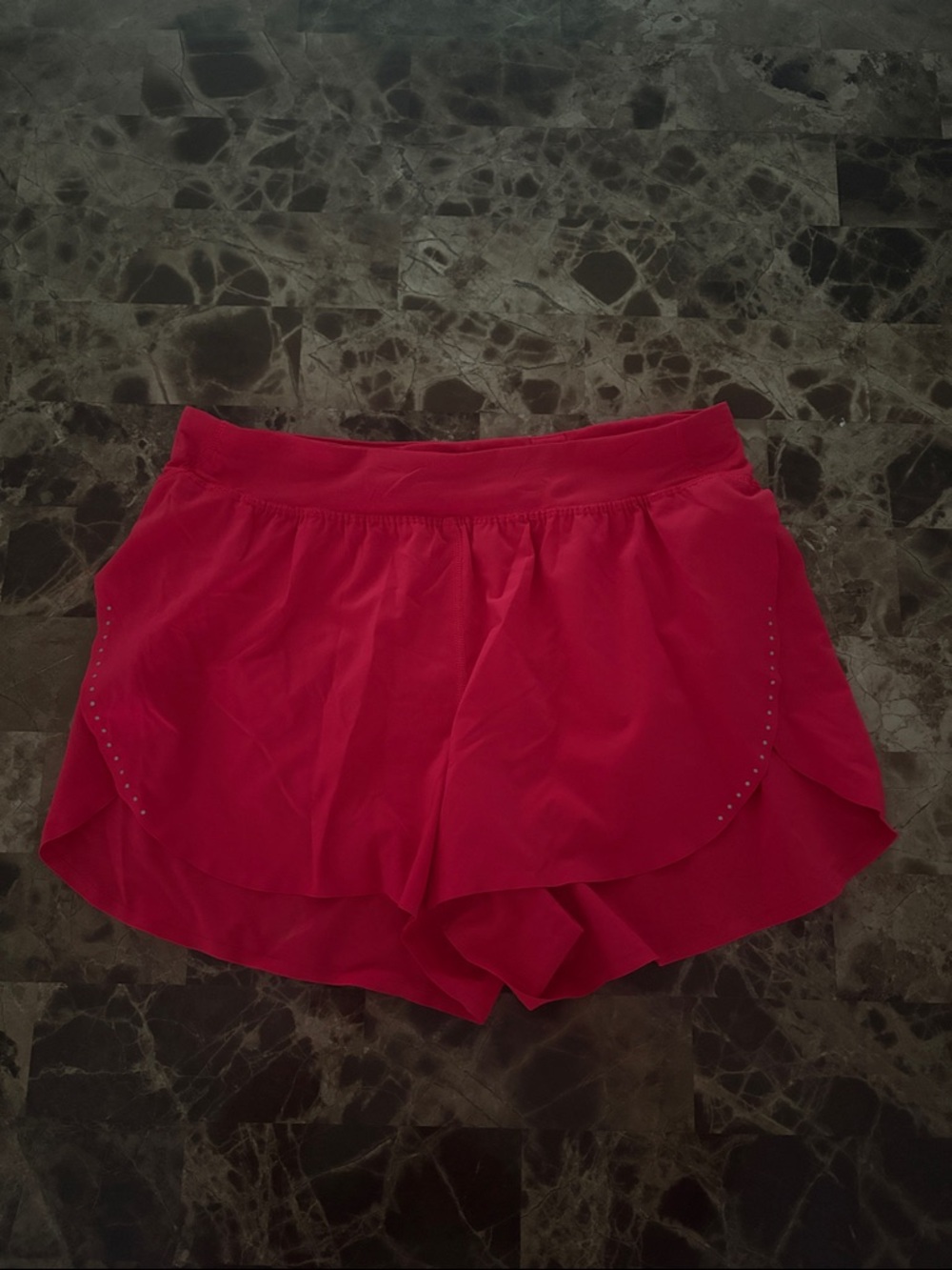 lululemon athletica Bright Red Fast & Free Running Shorts